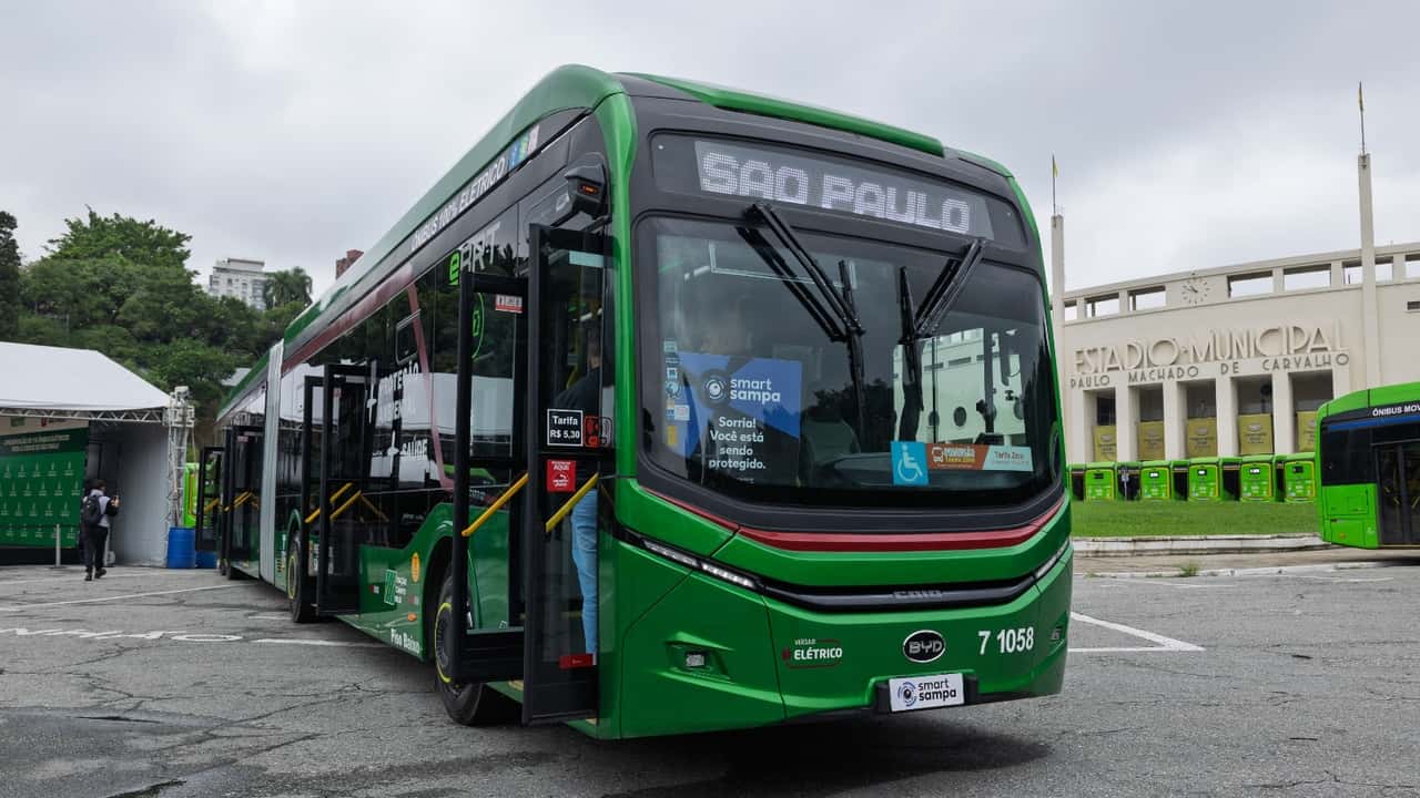 85% dos ônibus elétricos na América Latina são de fabricantes chineses