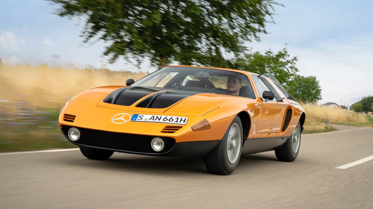 Mercedes-Benz C111: el icono del diseño, al detalle