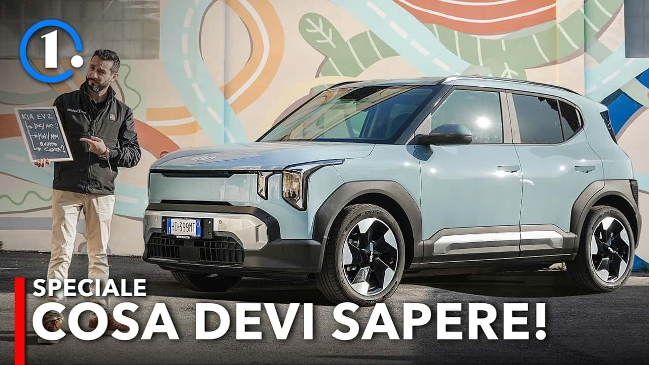 Kia ev2, prime volte con un'elettrica