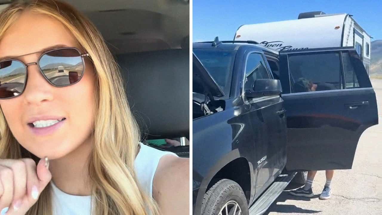Family Tows Rental Camper With Their GMC