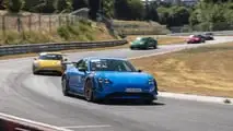 Porsche Taycan Turbo GT Manthey Kit Nurburgring Review