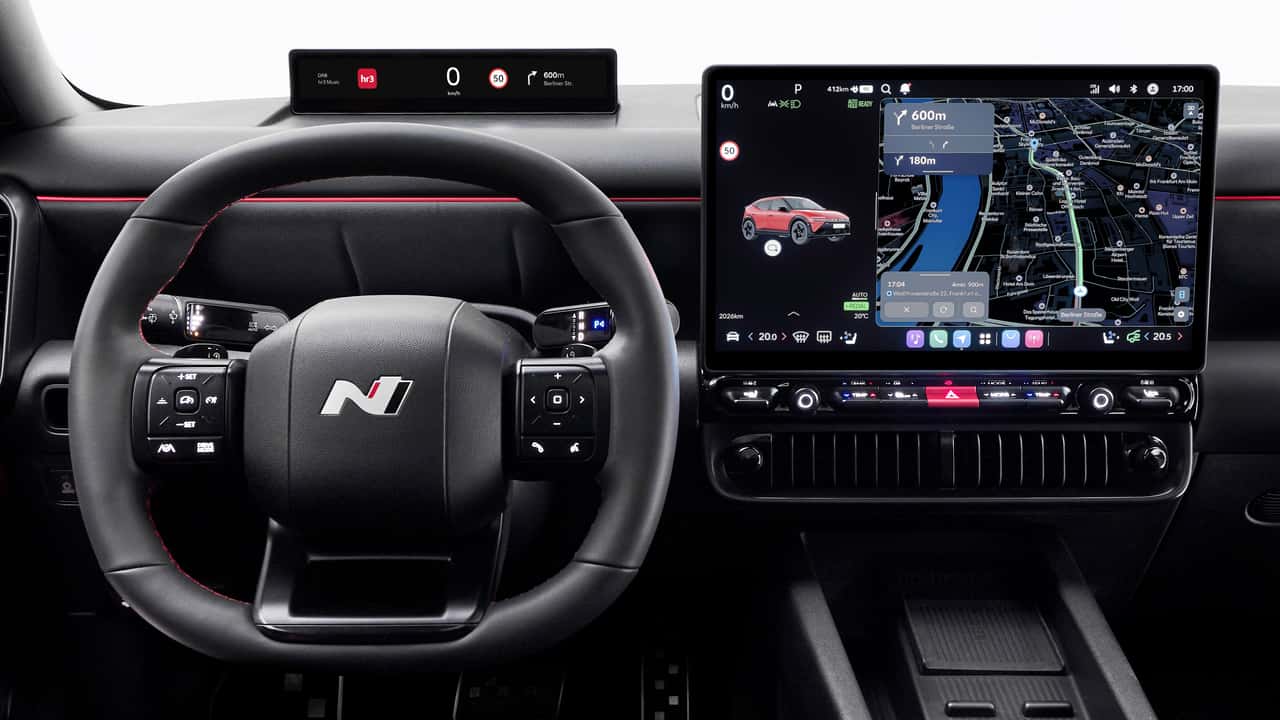 Hyundai Ioniq 3 (2026): Displays und Lenkrad im Detail