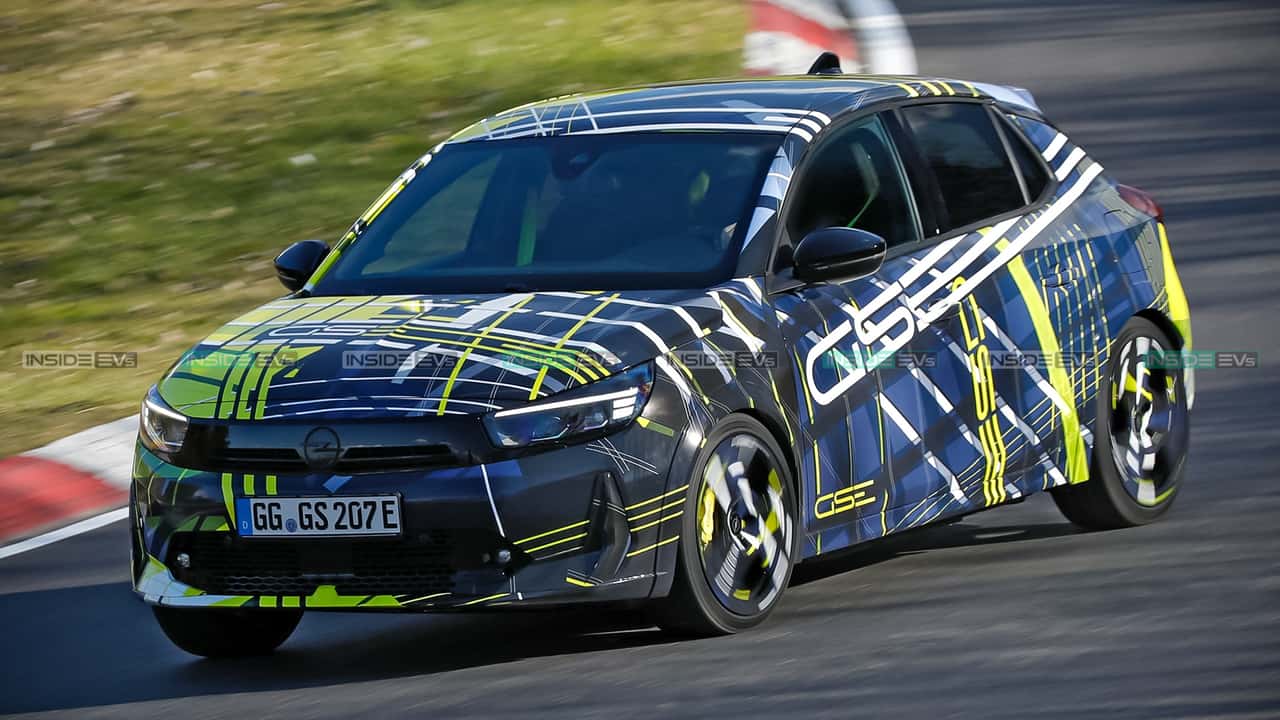 Opel Corsa GSE (2026) Erlkönig auf dem Nürburgring