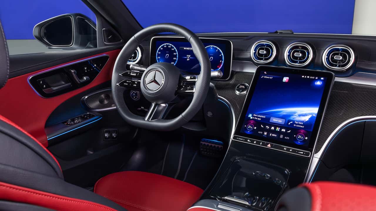 ¿Cómo es el interior del Mercedes-Benz Clase C 2026?