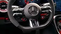 Mercedes-AMG GT 4 porte (2026): dettaglio dell'abitacolo