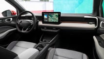 Skoda Eiq First Edition: Auch innen gibt es orange Farbakzente