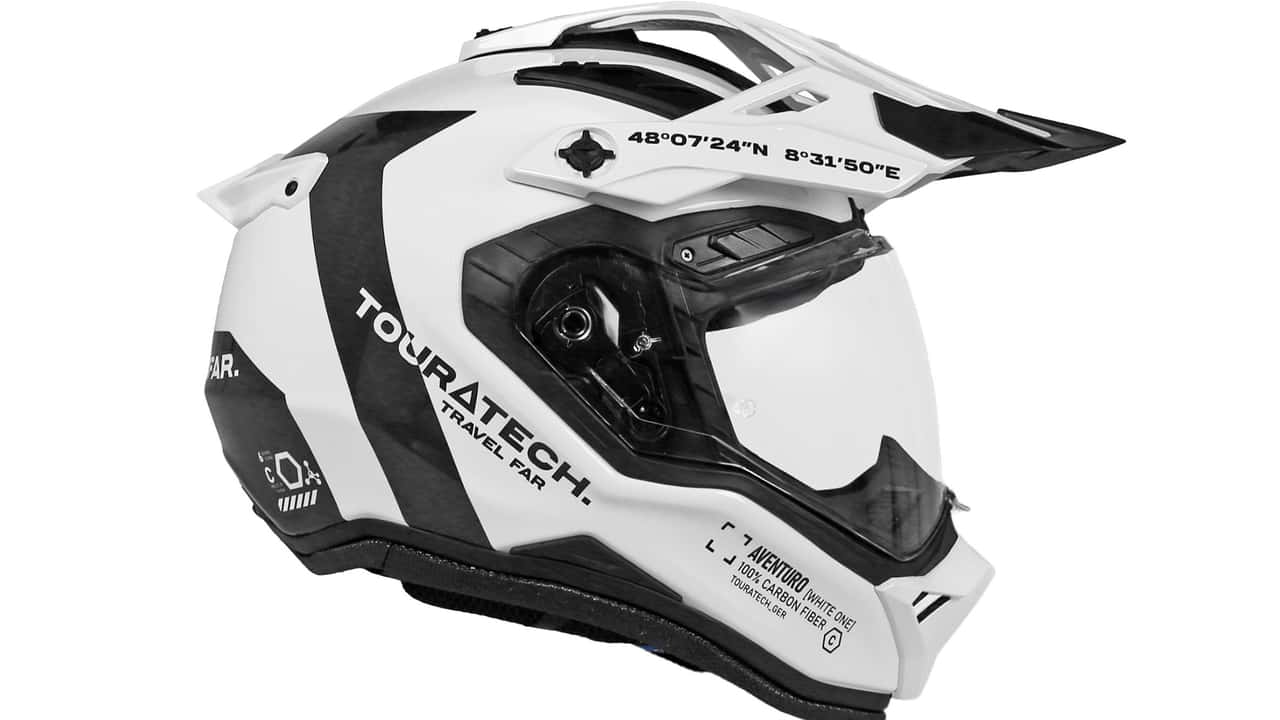 Touratech Aventuro Gravel Carbon helmet