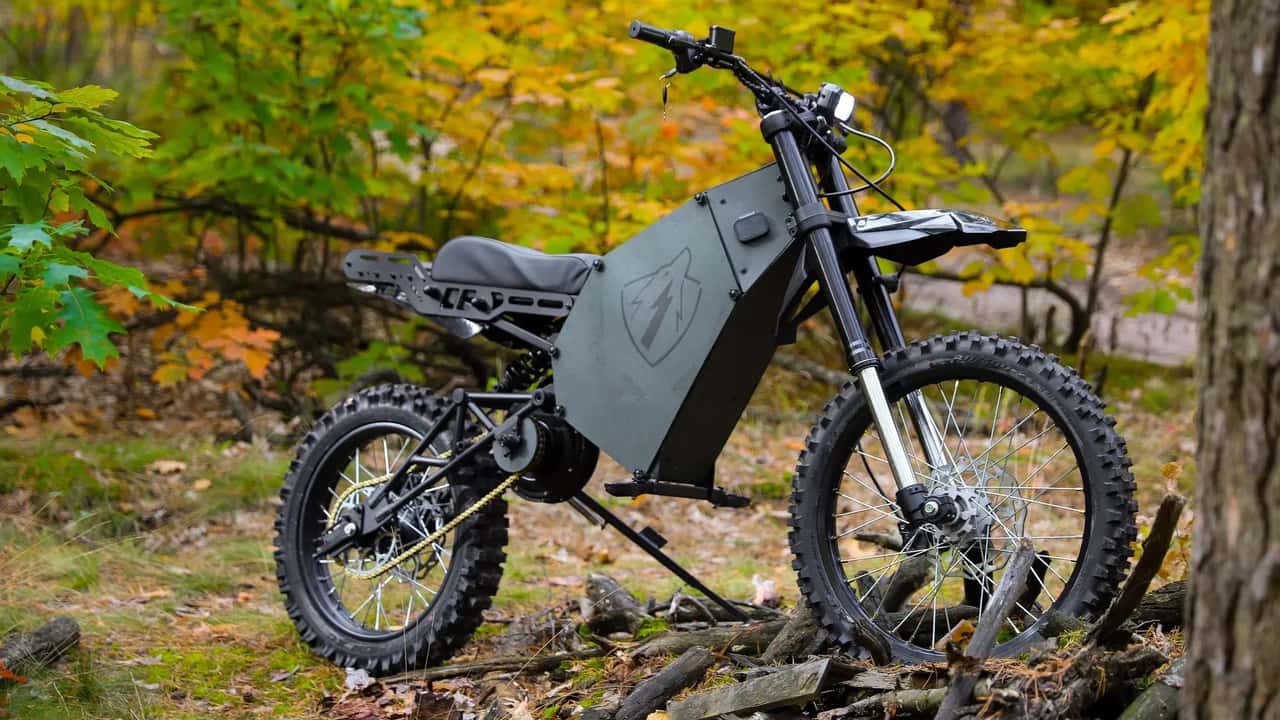 Wolfstorm EV Dirt Bike Ukraine