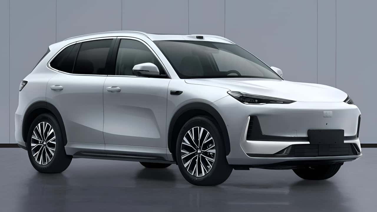 Geely ex5 - registro na China