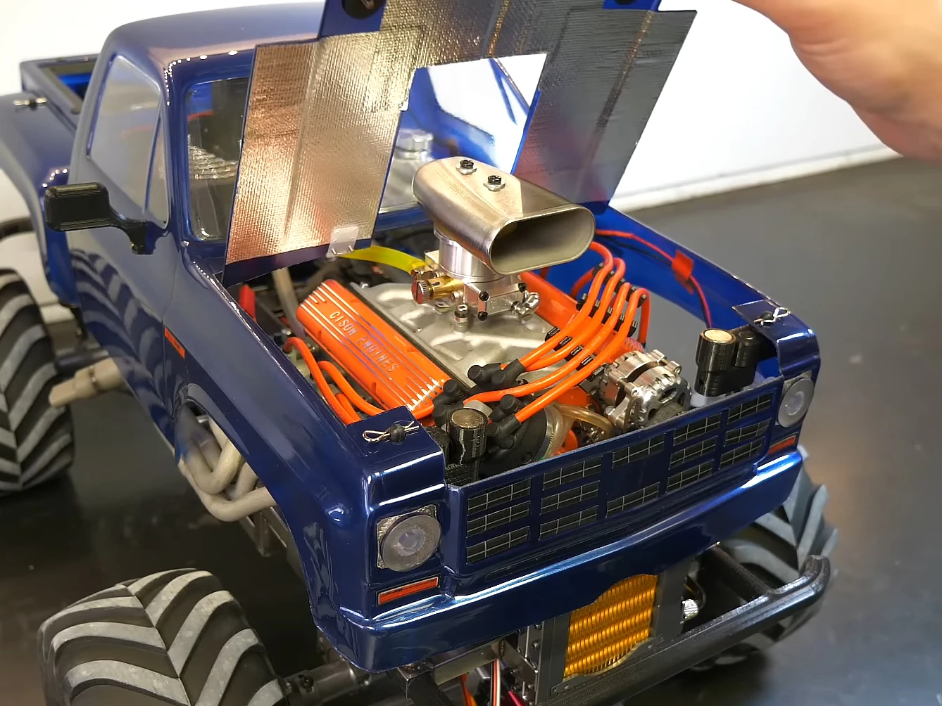 RC Engine Starter TBVECHI Heavy Duty - 12V Power Starter For 15-80cc ...