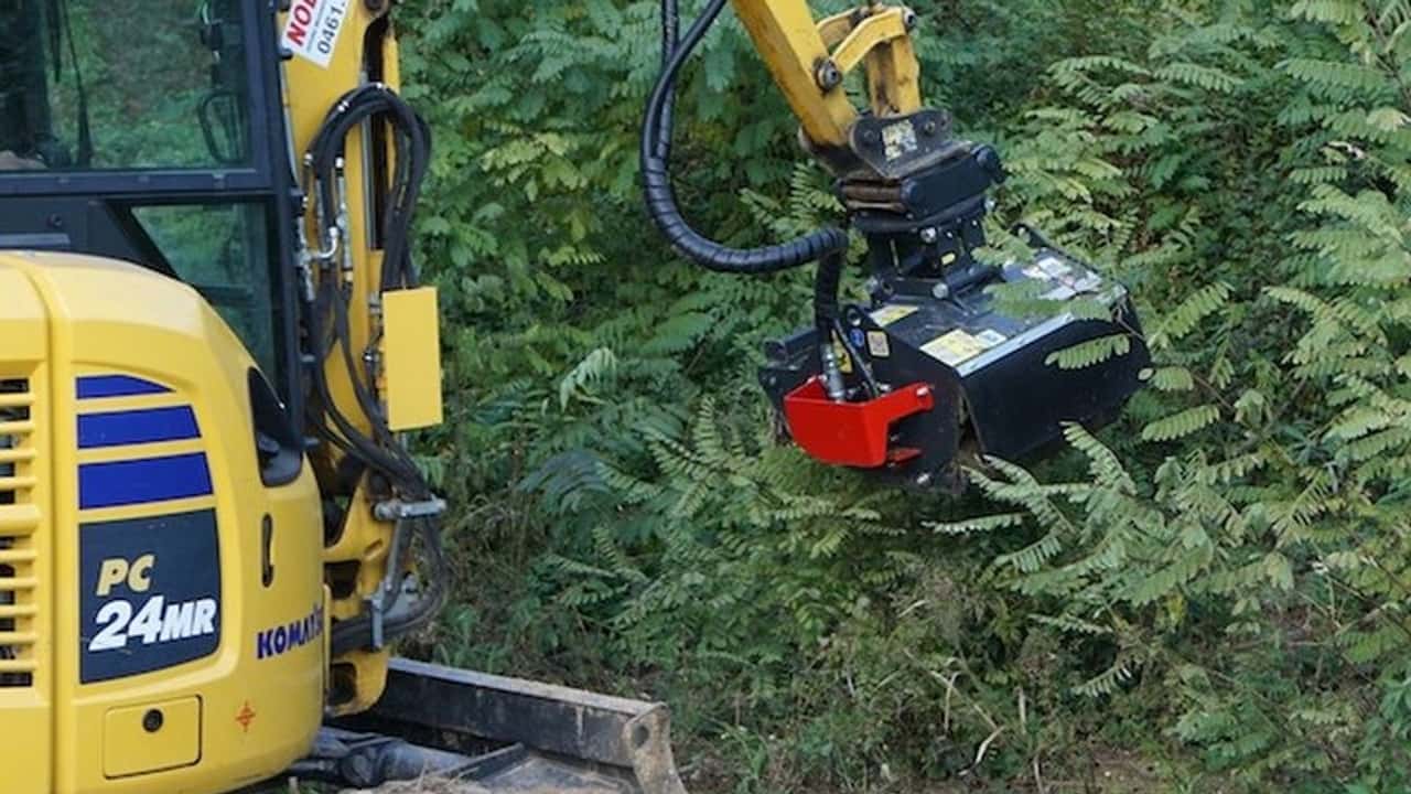 Seppi M.: H3 Direct: trinciatrice compatta per mini-escavatori