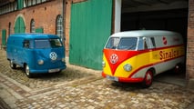 Trio der drei ältesten bekannten VW Busse