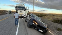 Ferrari Purosangue, accidente en Perú