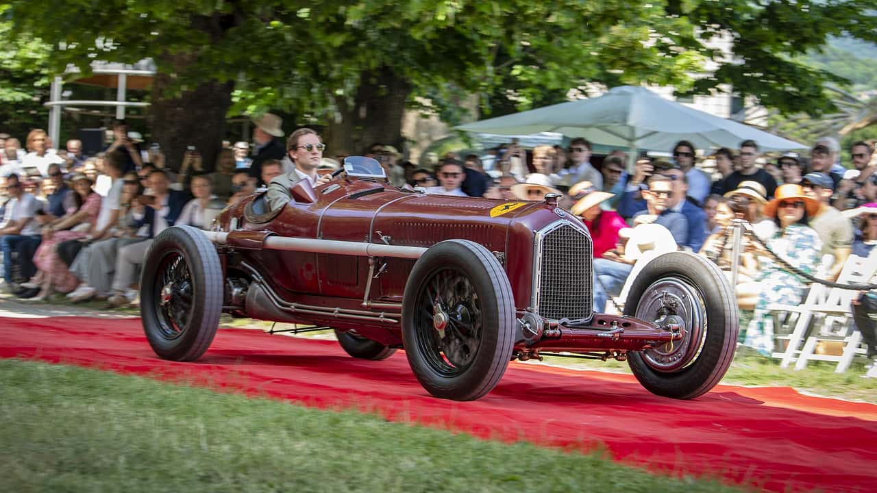 Villa d’Este 2025: l’Alfa Romeo P3 del 1933 conquista il Best of Show