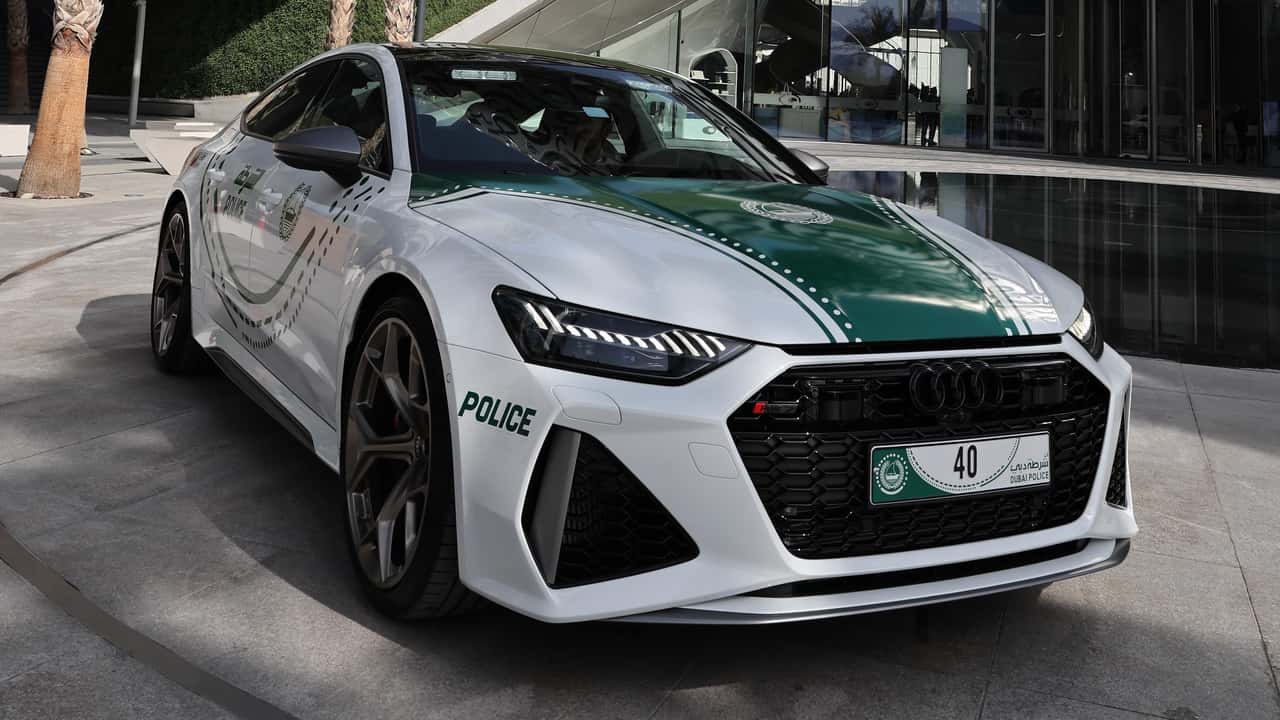 Dubai Polisi Audi RS7 Performance