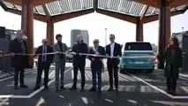 La stazione di ricarica Fastned a Brescia