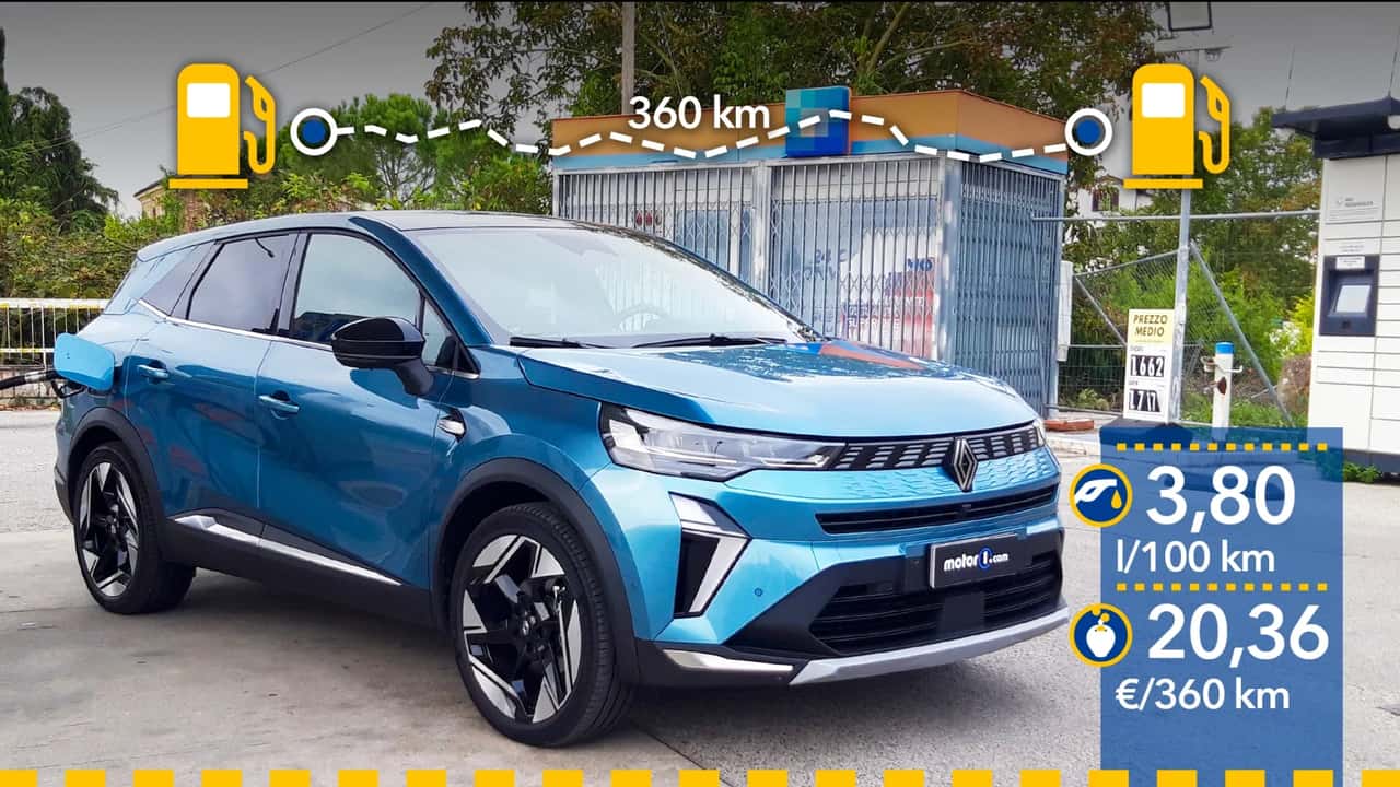 Renault Symbioz prueba de consumo