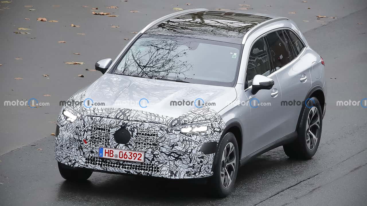 Mercedes GLC Facelift (2026) Erlkönig