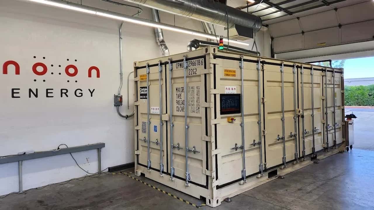 La batteria di Noon Energy