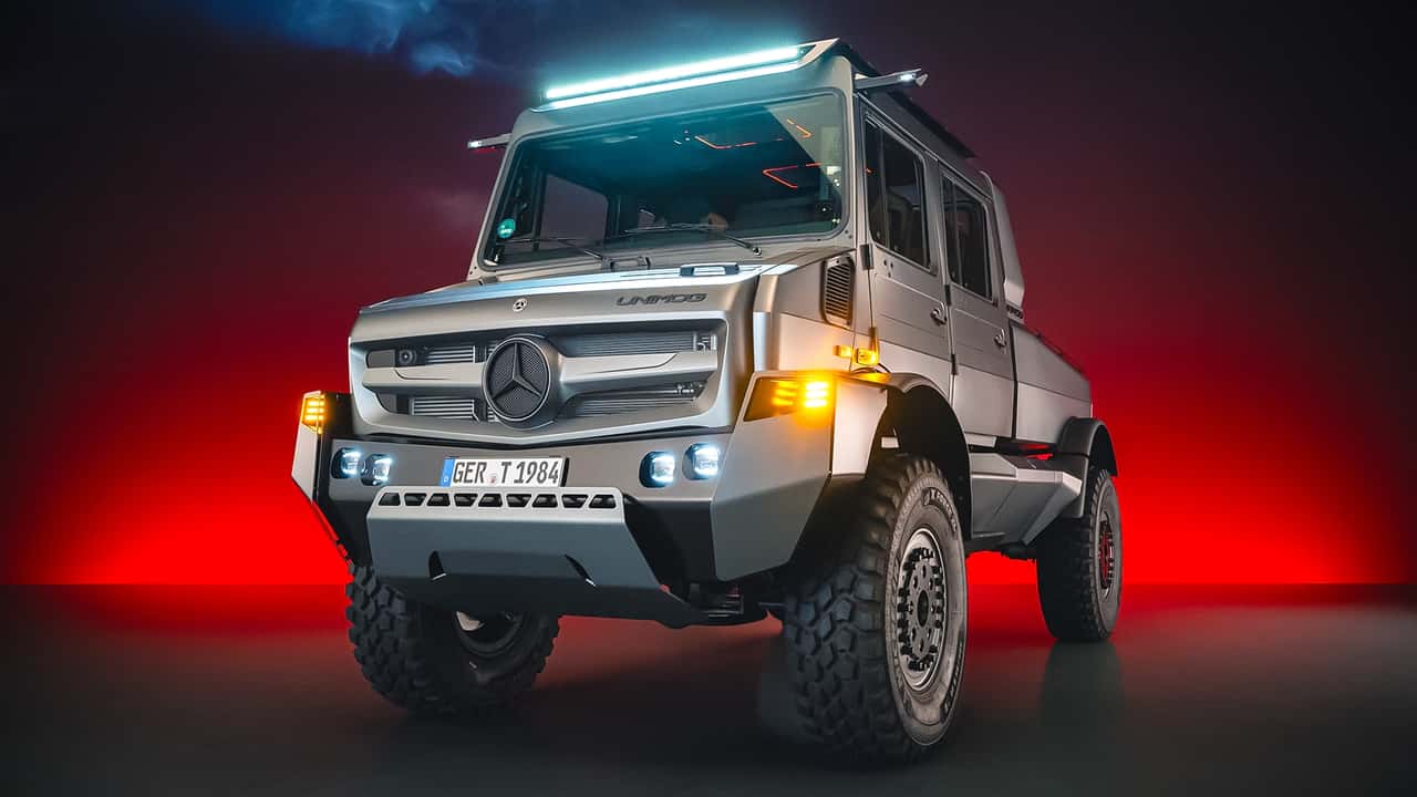 Mercedes-Benz dota al Unimog de un traje de lujo a medida
