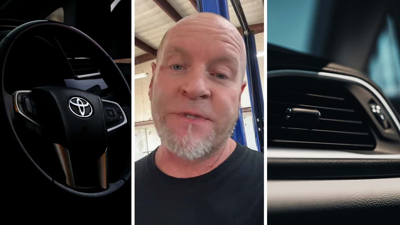 Mechanic works on Toyota. Then he realizes the driver almost got ripped off