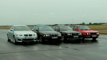 BMW M5 four generations