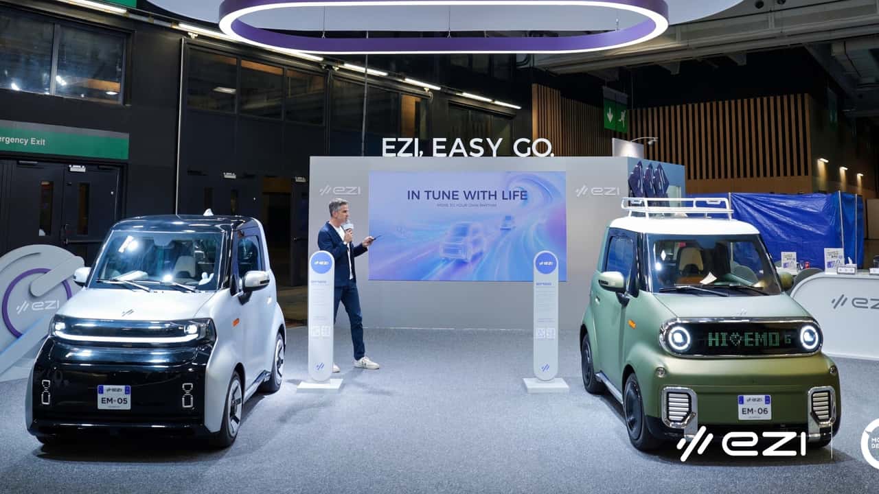 EZI EM05 ed EM06 al Salone dell'auto di Parigi 2026