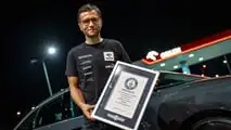 Miko Marczyk, Audi A6 Sportback e-Tron, Guinness Menzil Rekoru