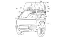 Ford Bronco Tent and Sleeping Patent Images