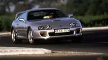 Toyota Supra Turbo Targa 1993, dynamique