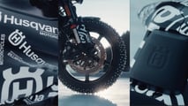 Husqvarna 901 Teaser - Graphics, Front Wheel, Tank Pad Closeup