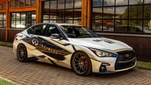 Infiniti Q50 Red Sport Custom for 2023 SEMA