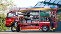 Fuso Canter 4x4 im Einsatz bei der Schweizer Feuerwehr