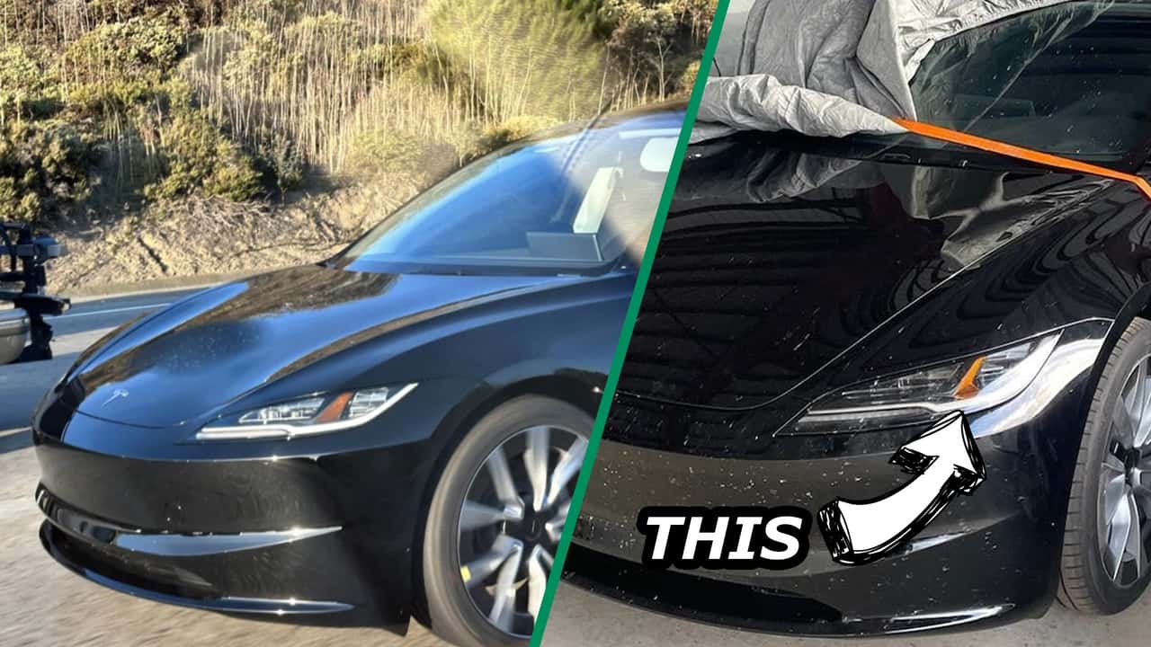 Tesla Model 3 Highland U.S.-Spec Amber Reflectors