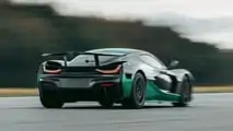 Rimac Nevera beim Rückwärtsfahr-Weltrekord