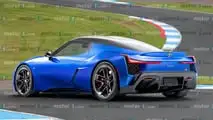 Toyota FT-Se Sports Car Production Rendering