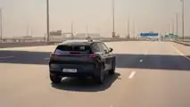 Polestar 3 prototype undergoing extreme hot weather testing in UAE