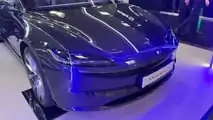 New Tesla Model 3 In Munich