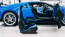 Les sièges de la Bugatti Centodieci