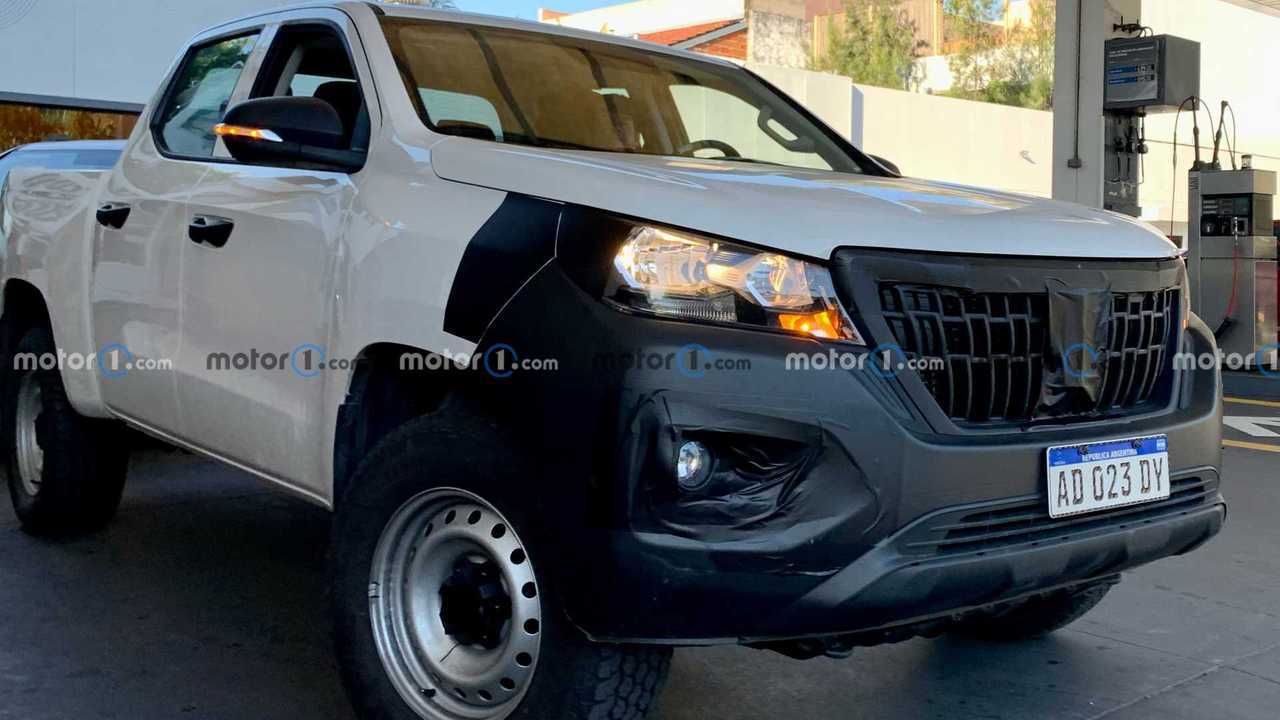 Peugeot Landtrek - flagra na Argentina