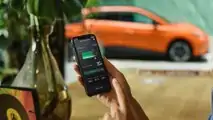 2023 MG MG4 Electric in European specification mobile app