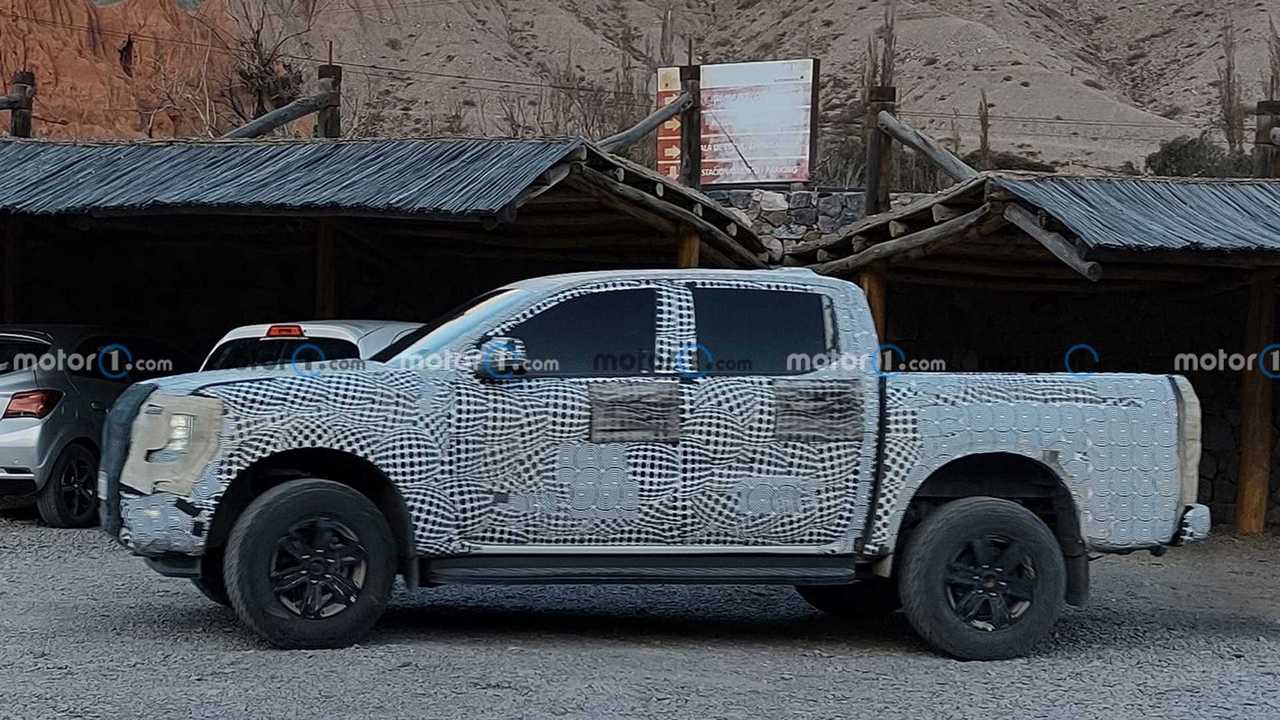 Ford segue testando a nova Ranger na Argentina