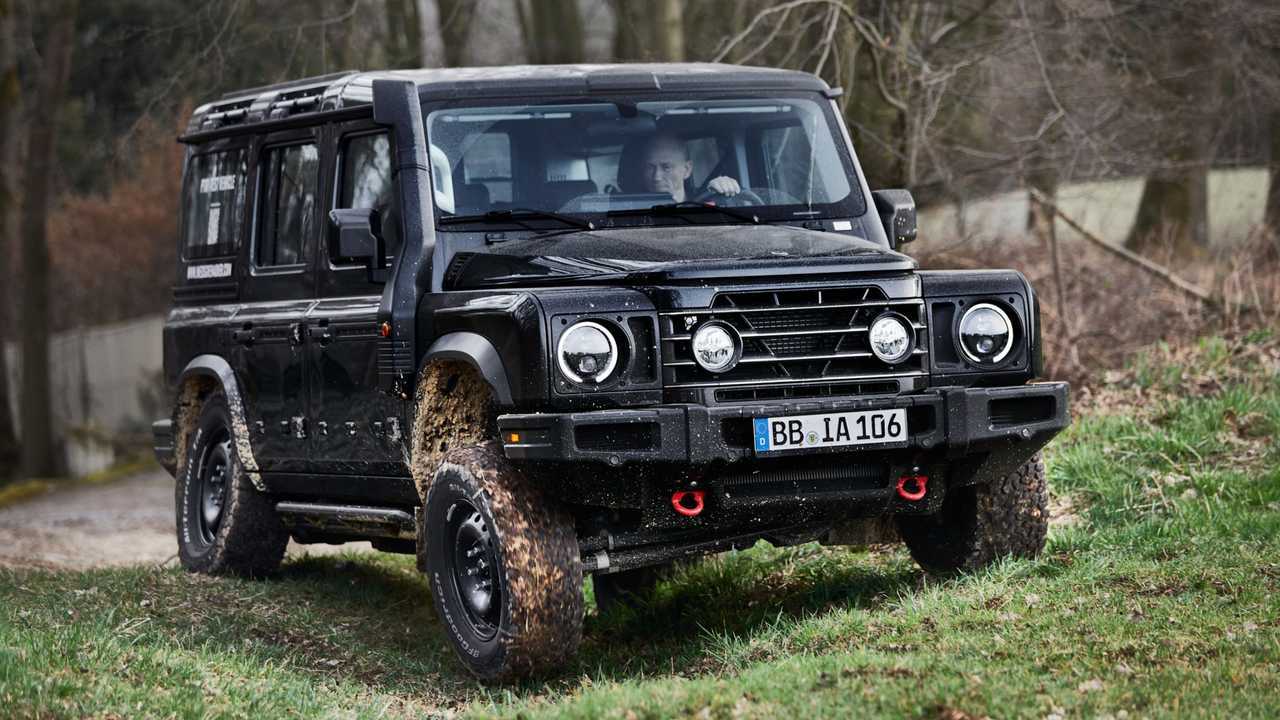 INEOS Grenadier - Off-road Fr3Q - Axle articulation