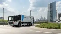 Mercedes-Benz EEconic na vanguarda da coleta de lixo em Frankfurt