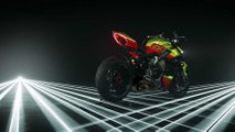 Ducati Streetfighter V4 Lamborghini - Right Rear Angle View 3