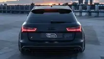 Tuned Audi RS6 Avant In Satin Black Finish 