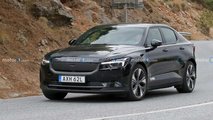 Polestar 2 Front View Facelift Spy Photo