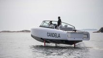 Candela Electric Hydrofoil Boat With Polestar Batteries