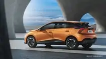 2023 MG MG4 Electric in European specification exterior rear three-quarter view