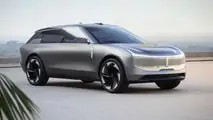 Vista frontale a tre quarti del Lincoln Star Concept